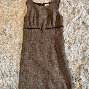 Belted Sleeveless Dress